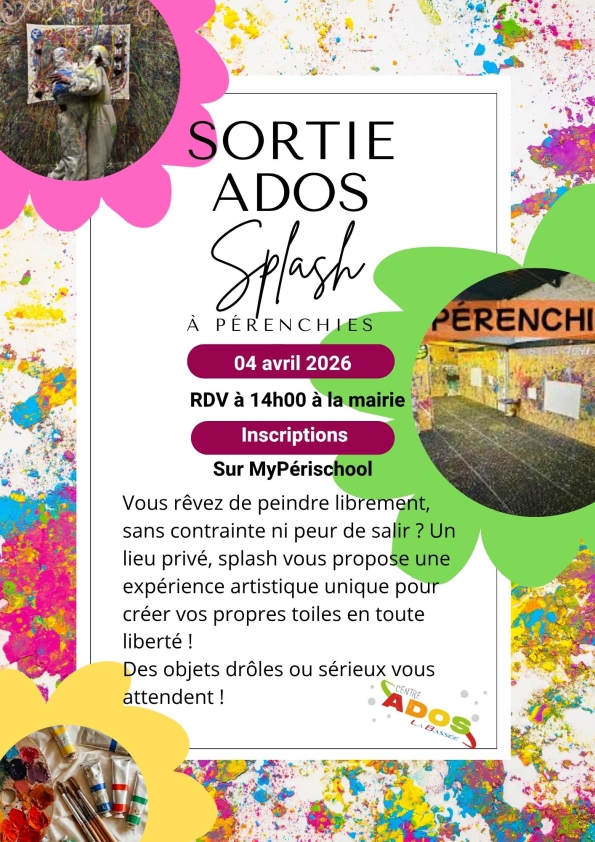 Sortie Ados : Splash 