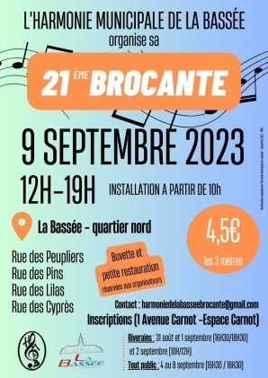 Brocante de l'harmonie