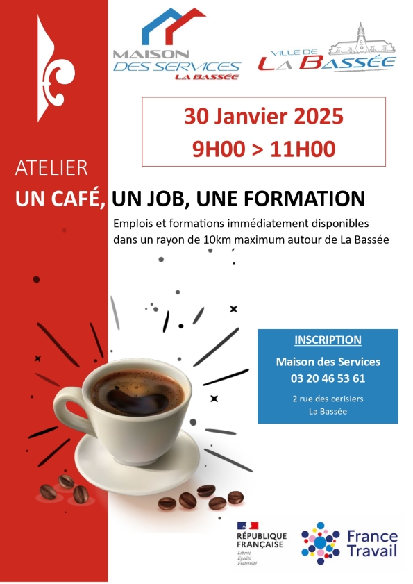 Atelier un café, un job, une formation