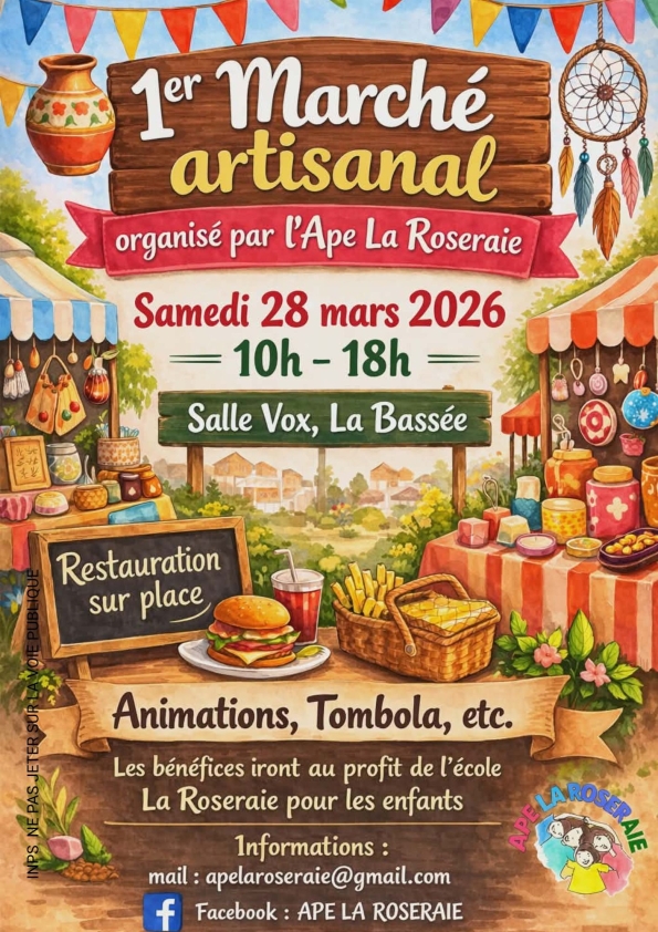 Marché de l'APE La Roseraie