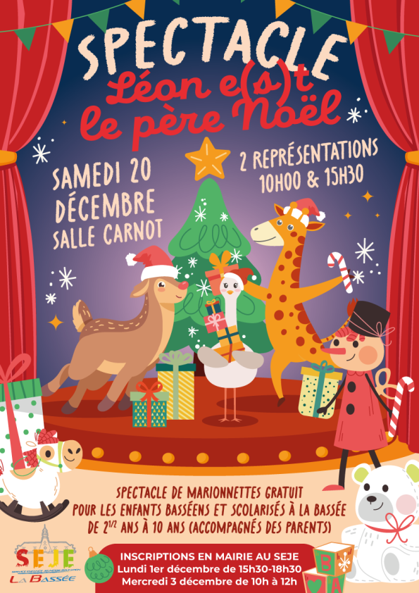 Spectacle "Léon e(s)t le père Noël